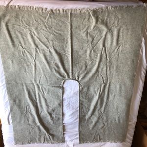 MUJI wool and yak hair wrap / shawl / scarf